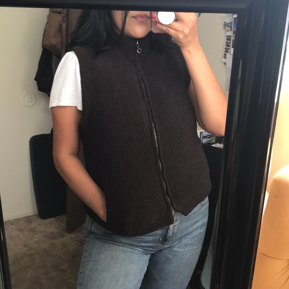 Colorado clothing brown sweater vest